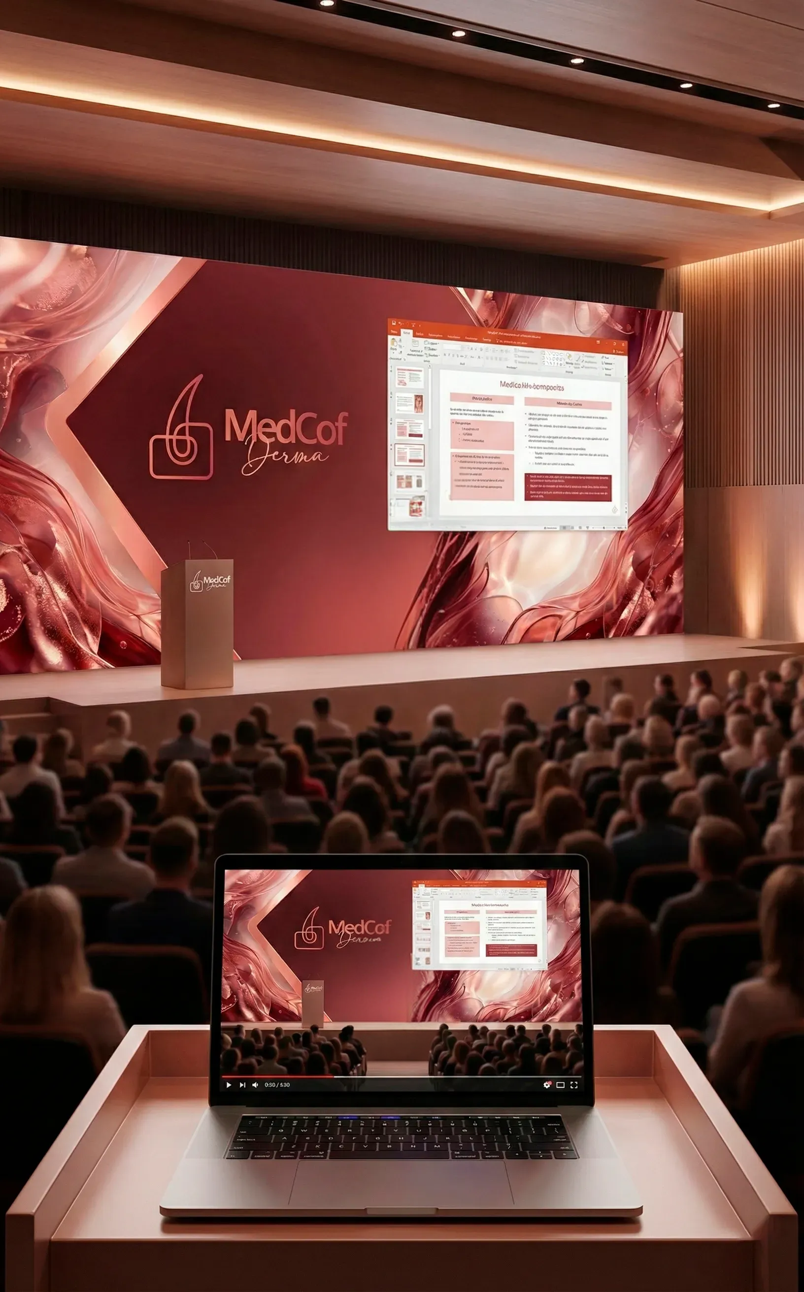 Participação online MedCof Derma